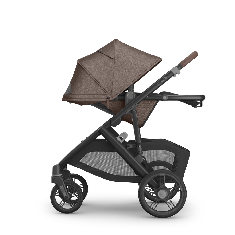UPPAbaby Vista V3 Pram With Bassinet - Owen (Mocha Melange) + FREE Upper Adaptors