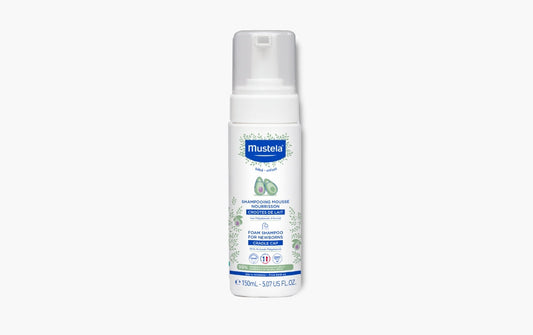 Mustela Special Care Newborn Cradle Cap Foam Shampoo Pump 150ml