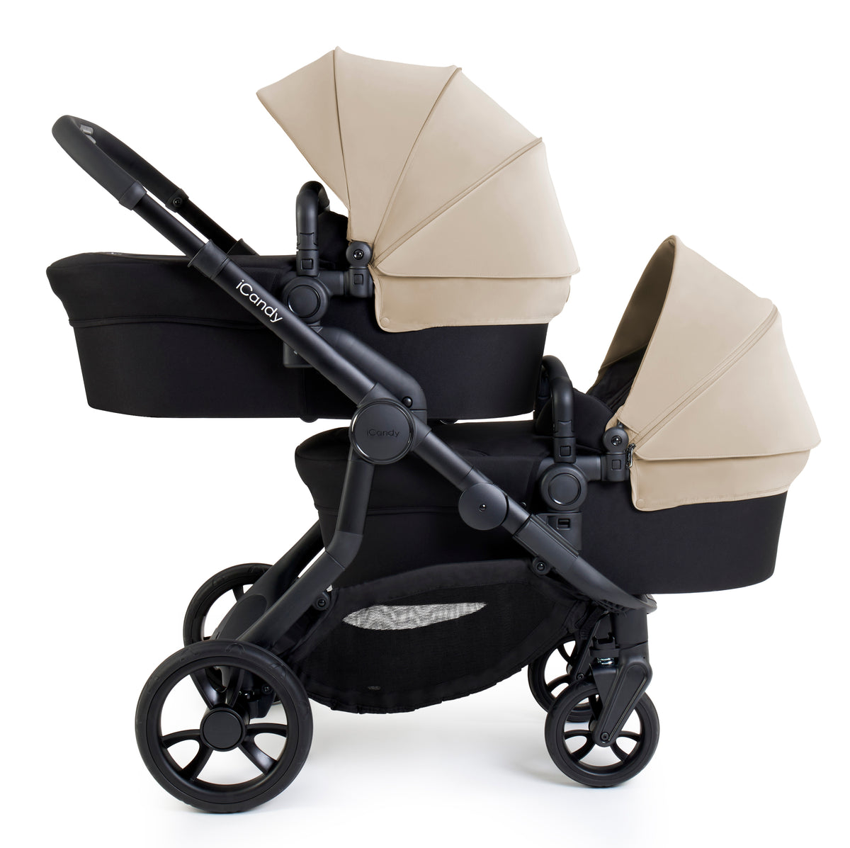 iCandy Orange 4 Pushchair - Latte + FREE Zazu Pram Rocker