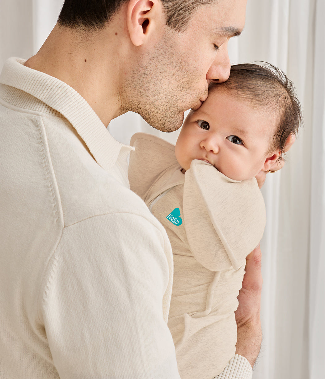 LOVE 2 DREAM SWADDLE UP 1.0T STRETCH COTTON - OATMEAL