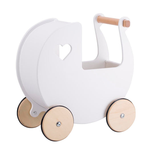 Moover Classic Dolls Pram - White