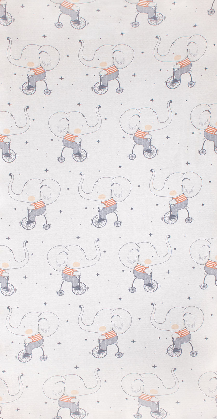 COCOON Fitted Cot Sheet - Circus Elephant