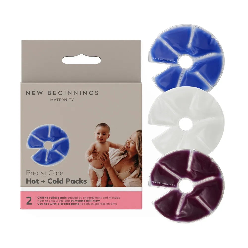 New Beginnings Breast Care Hot & Cold Pack 2 Pcs