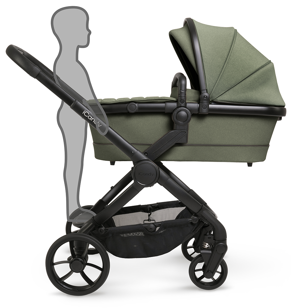 iCandy Peach 7 Pushchair - Ivy + FREE Zazu Pram Rocker