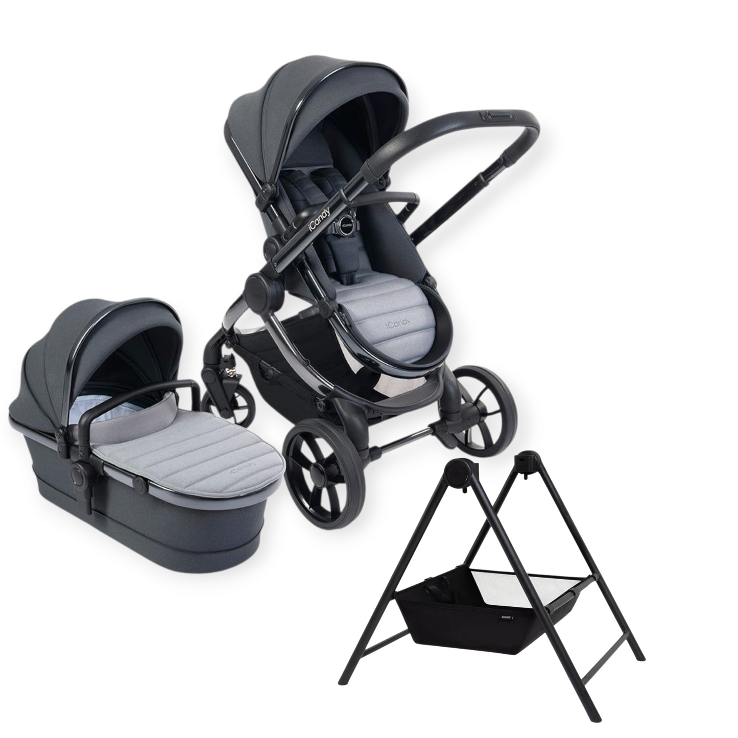 iCandy Peach 7 Pram - Truffle + FREE iCandy MiStand
