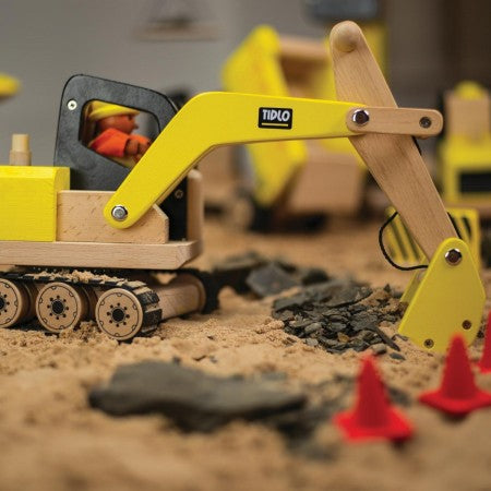 Little Digger Wooden Construction Toy