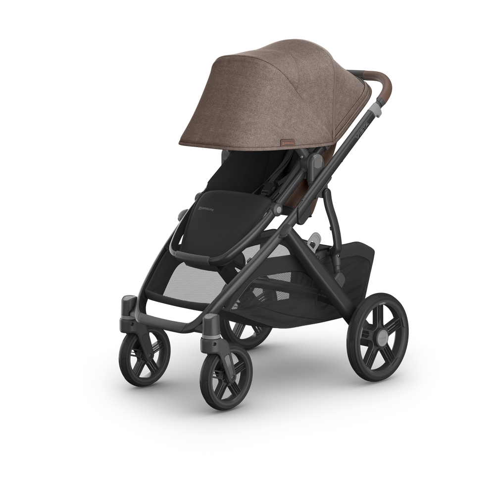 UPPAbaby Vista V3 Pram With Bassinet - Owen (Mocha Melange) + FREE Upper Adaptors
