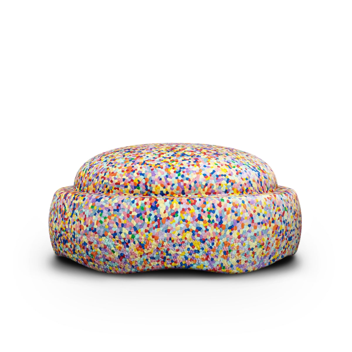 Single Stapelstein Original Balancing Stepping Stone in a special multicoloured design from Australia