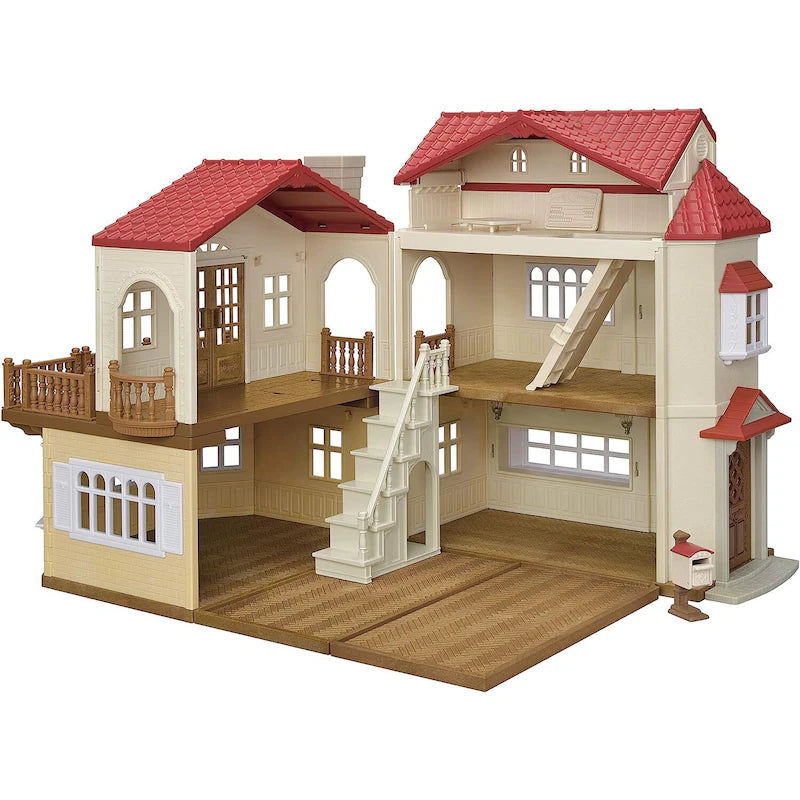 Sylvanian Families - Red Roof Country Home with Attic