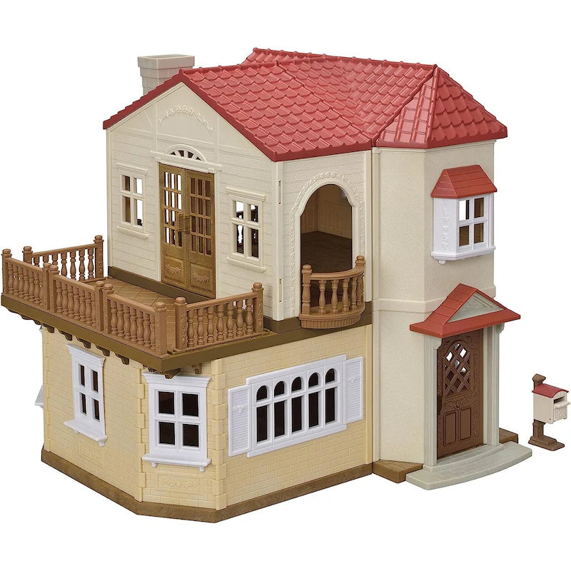 Sylvanian Families - Red Roof Country Home with Attic