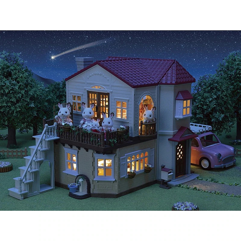 Sylvanian Families - Red Roof Country Home with Attic